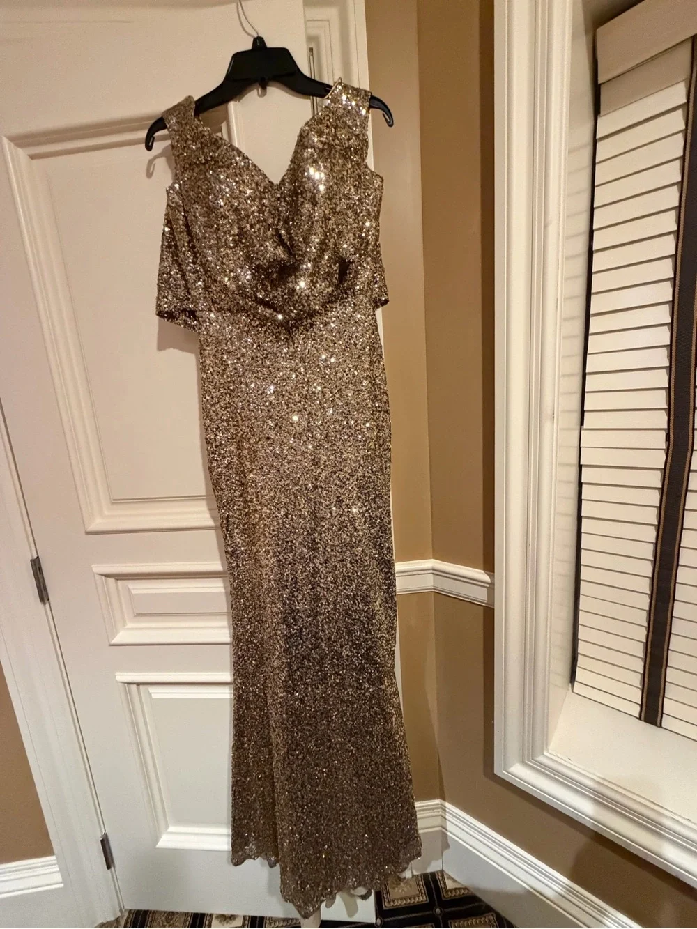 Sequin evening jacket